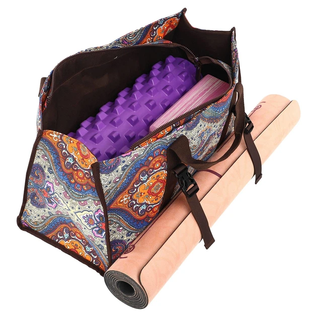 Сумка для йоги SP-Sport DoYourYoga SP-Sport Yoga bag FI-6971-1 Сірий-оранжевий - зображення 14