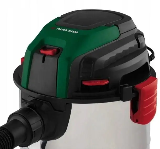 Строительный пылесос Parkside PWD 25 C4 (1400 Вт, 25 л, сухая/влажная уборка, безмешковый, функция выдувания) - изображение 7