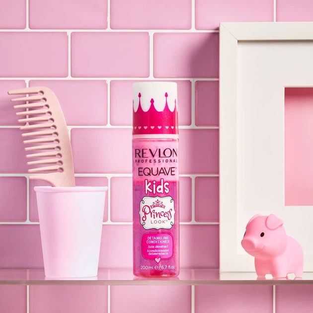 Дитячий незмивний кондиціонер для волосся маленьких принцес Revlon Professional Equave Kids Princess Conditioner, 200 мл - зображення 2