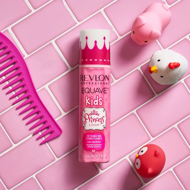 Дитячий незмивний кондиціонер для волосся маленьких принцес Revlon Professional Equave Kids Princess Conditioner, 200 мл - зображення 3