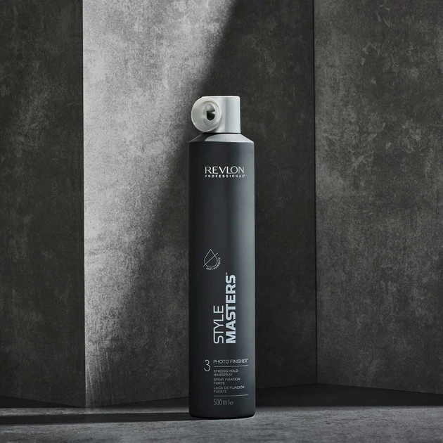 Лак миттєвої сильної фіксації Revlon Professional Style Masters Must-Haves Photo Finisher, 500 мл - зображення 3