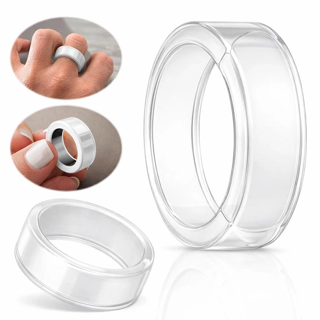 Чехол на Oura Ring 4 для смарт кольца умного кольца прозрачный защитный | Размер S - изображение 2
