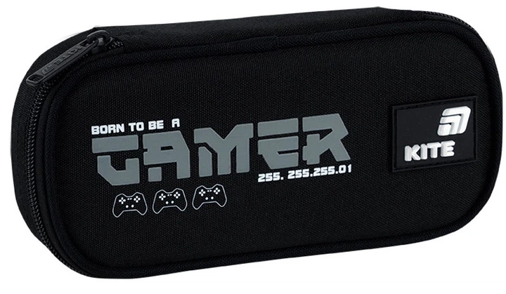Пенал школьный Kite Gamer 21x8.5x4.5 см Черный (K26-662-15) - изображение 3