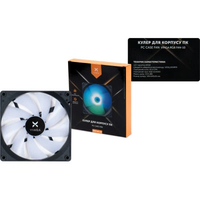 Кулер для корпусу Vinga RGB fan-10 - зображення 6