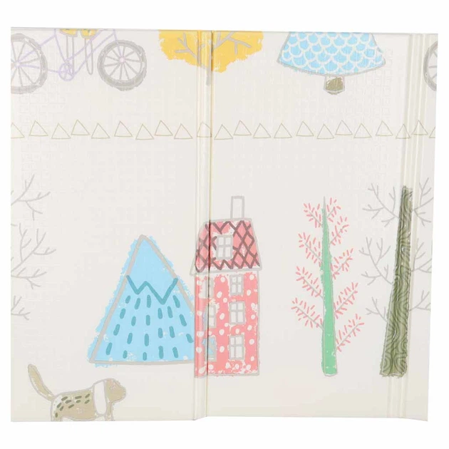 Mata piankowa edukacyjna KIK składana 150 x 200 cm Drzewa, misie (5903039771376) - obraz 8