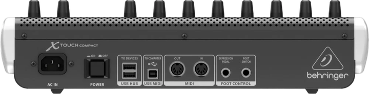 DAW контролер Behringer X-TOUCH COMPACT (4033653130653) - зображення 5