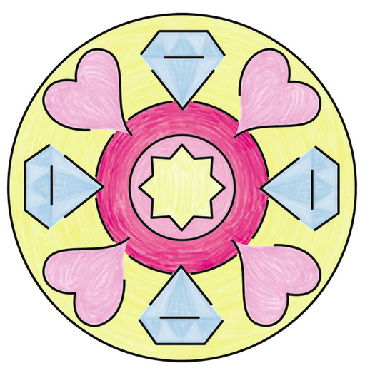 Zestaw kreatywny Ravensburger Mandala Designer Jednorożec 29703 (4005556297030) - obraz 7