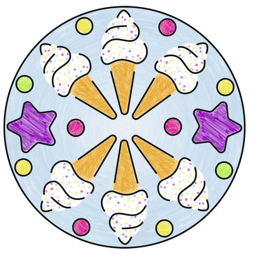 Zestaw kreatywny Ravensburger Mandala Designer Jednorożec 29703 (4005556297030) - obraz 10