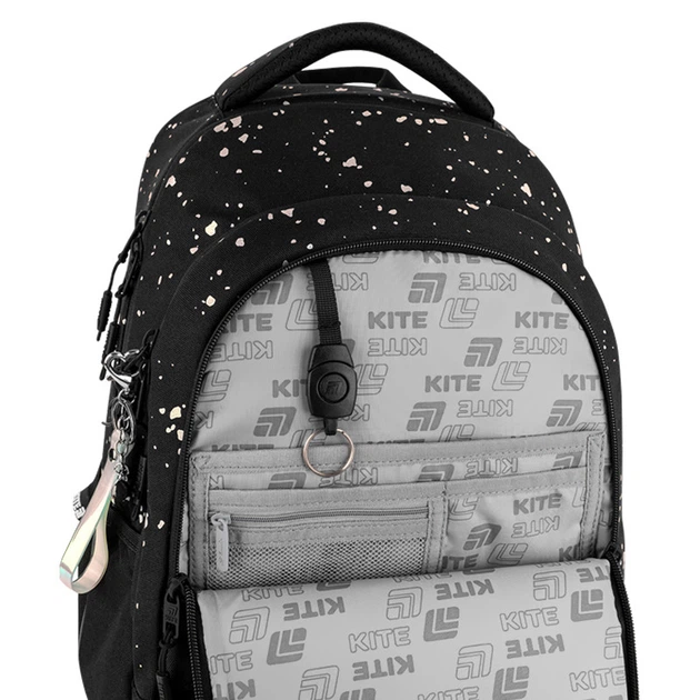 Рюкзак Kite Education teens K26-727M-1 Holographic + пляшка для води Kite 550мл. - Фото 10 Рюкзак Kite Education teens K26-727M-1 Holographic + пляшка для води Kite 550мл. - зображення 10