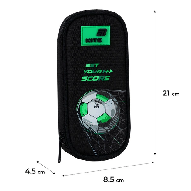 Пенал Kite K26-662-3 Football - Фото 5 Пенал Kite K26-662-3 Football - изображение 5