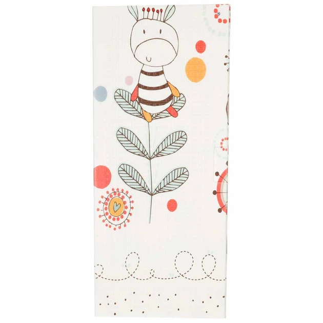 Mata piankowa edukacyjna Ikonka składana 180x200 cm Zwierzęta, wzór (5903039771369) - obraz 6