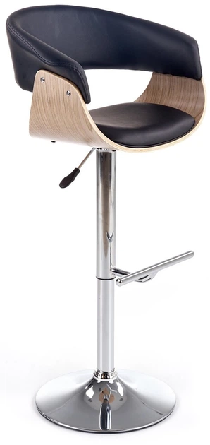 Hoker barowy Halmar H45 Dąb + Czarny (5905248114500) - obraz 4