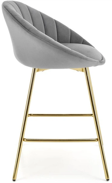 Hoker barowy Halmar H112 Szary (5905248125339) - obraz 3