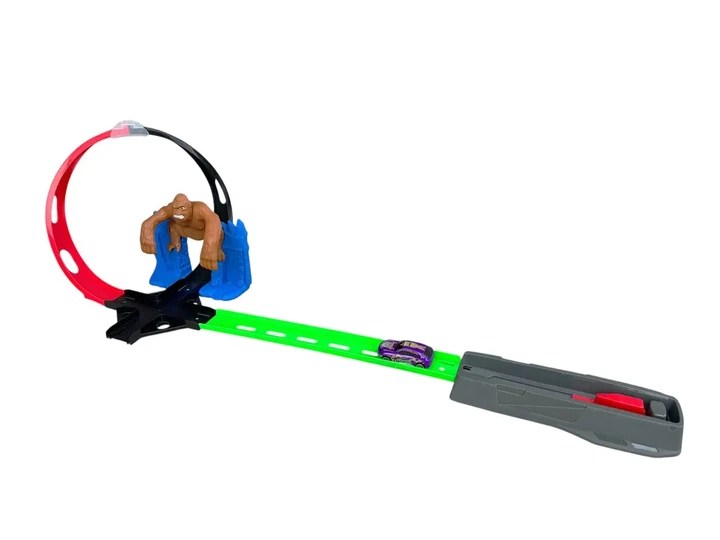 Автотрек Hot Wheels детский — инерционный трек для машинок, игровой набор - изображение 2