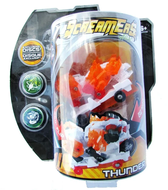 Машинка Screechers Wild L3 Thunder Stormhorn - Дикий Скричер 3 с дисками - изображение 7