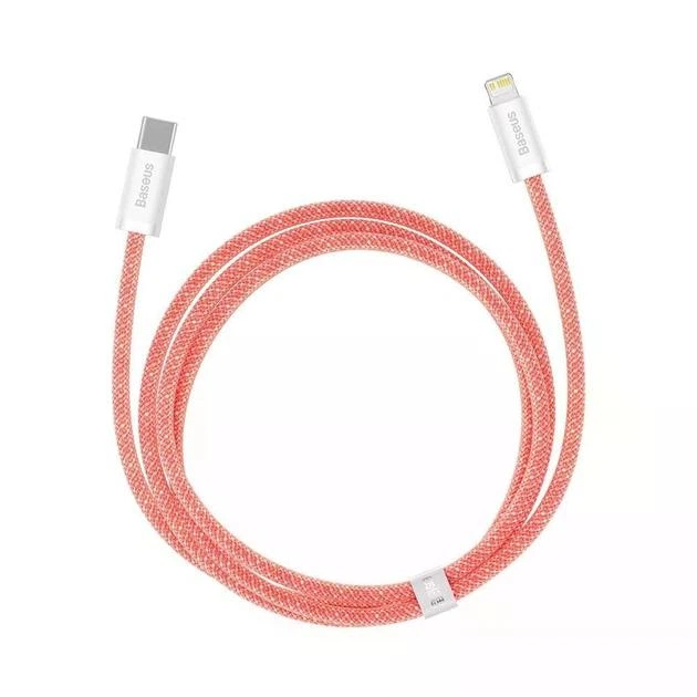 USB кабель для iPhone Type-C на Lightning BASEUS Dynamic Series Fast Charging Data Cable (1m, 20W). Orange - зображення 2
