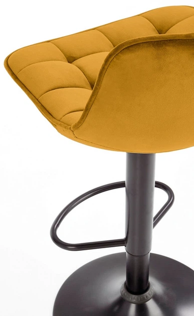 Hoker barowy Halmar H95 Musztardowy (5905248131224) - obraz 7