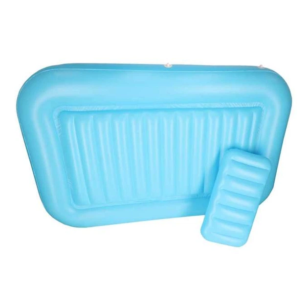 Materac dmuchany do pływania Kik z poduszką 175  cm Niebieski KX2856_1 (5903039770416) - obraz 5