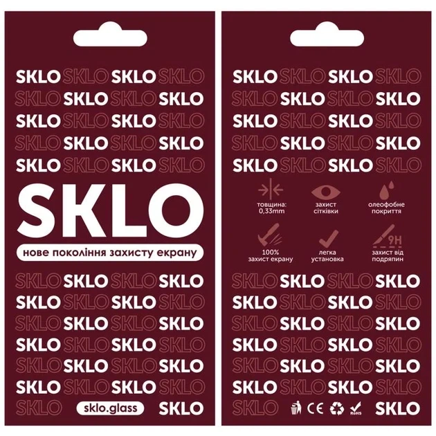 Защитное стекло SKLO 3D для Apple iPhone 17 Pro (6.3") Черный - Фото 4 Защитное стекло SKLO 3D для Apple iPhone 17 Pro (6.3") Черный - изображение 4