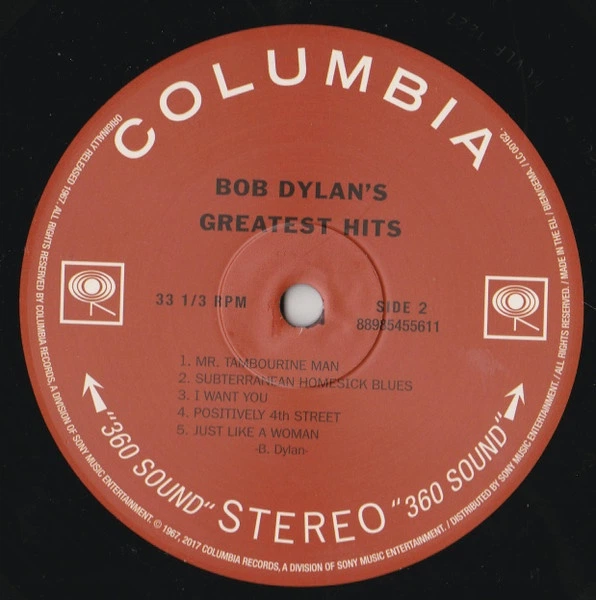 Виниловая пластинка DYLAN, BOB - GREATEST HITS LP - изображение 4