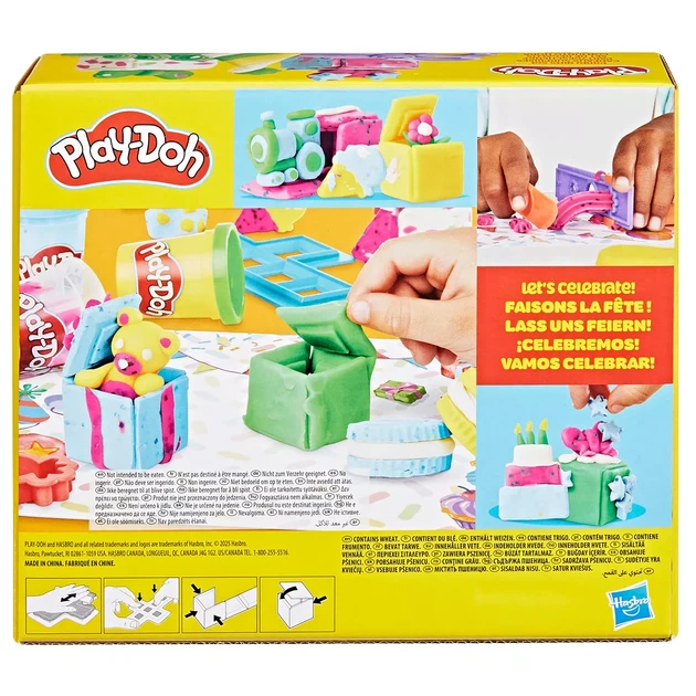Набор для творчества с пластилином Play Doh Набор подарков для вечеринки (G0525) - изображение 9