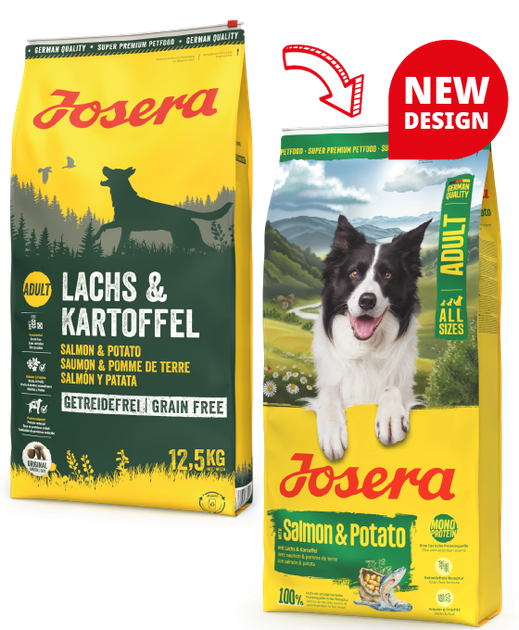 JOSERA Adult Salmon & Potato (Lachs & Kartoffel) 12,5 кг - Беззерновий корм з лососем та картоплею для собак - изображение 2