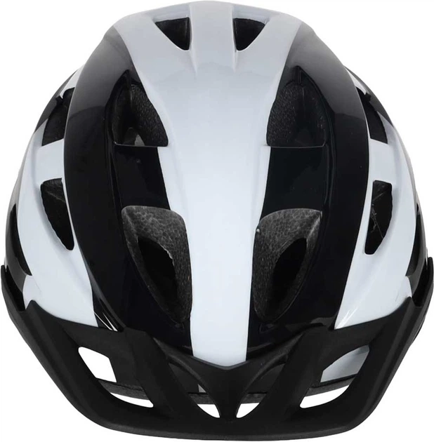 Kask rowerowy RALLEX M 54-58 cm Czarno-biały (5903039770706) - obraz 3