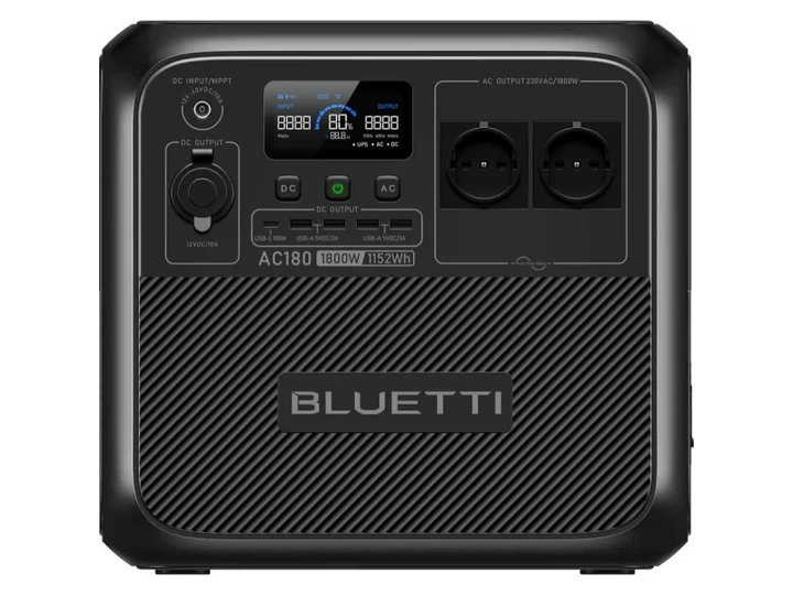 Зарядна станція Bluetti AC180 - Фото 1 Зарядна станція Bluetti AC180 - зображення 1