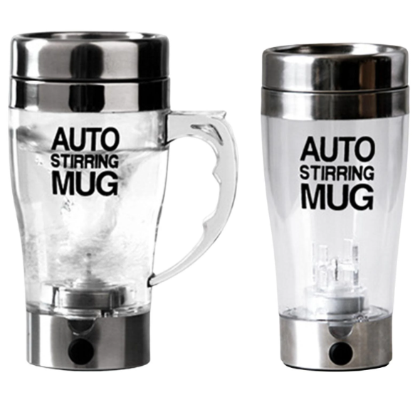 Чашка-мешалка Auto Stirring Mug с пропеллером, 350 мл, для напитков - изображение 6