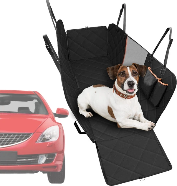 Mata ochronna dla psów KIK do samochodu na siedzenie wodoodporna Czarna KX6245 (5903039717213) - obraz 8