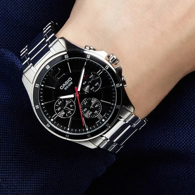 Наручний годинник CASIO MTP-1374D-1AVDF - изображение 2