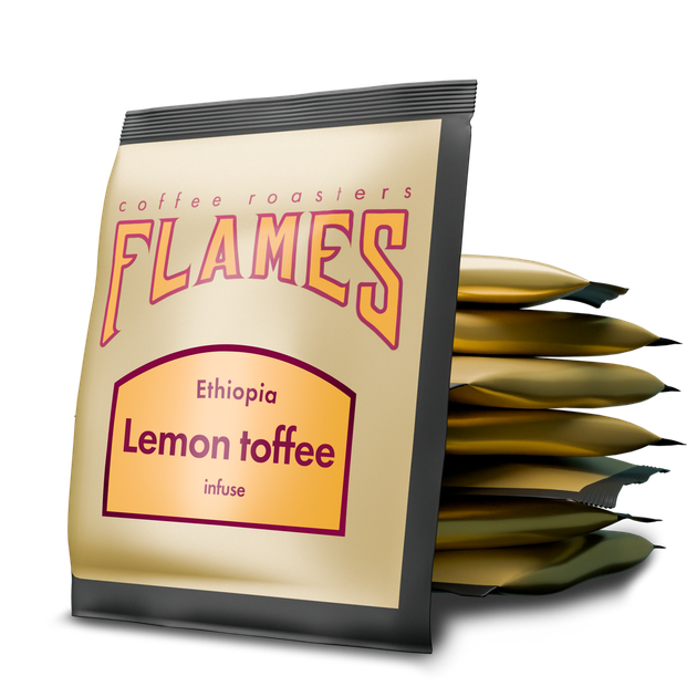 Дріп-кава Flames Coffee Ефіопія Лимон Тофі 8х12г - изображение 2