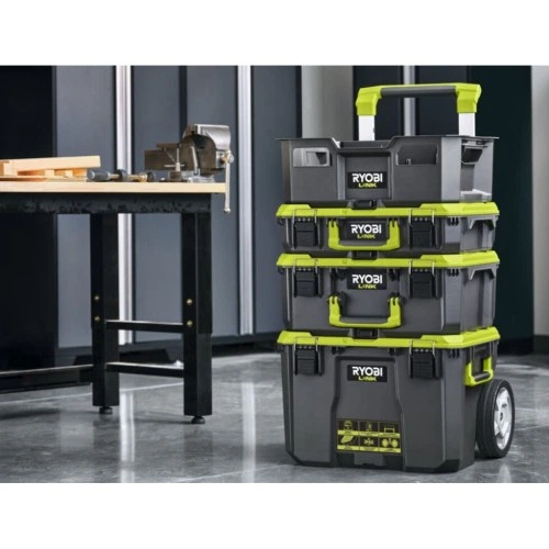 Ящик для инструментов Ryobi модульный Link RSL102, 23.5х56х40.5см, пластик (5132006073) Ryobi 5132006073 982578 - Фото 5 Ящик для инструментов Ryobi модульный Link RSL102, 23.5х56х40.5см, пластик (5132006073) Ryobi 5132006073 982578 - изображение 5