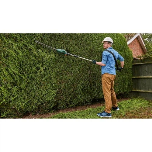 Кусторез Bosch аккумуляторный UniversalHedgePole 18 18V, 43мм, шаг реза 16мм, 3.6кг (без АКБ и ЗУ) (0.600.8B3.001) BOSCH 0.600.8B3.001 977090 - Фото 3 Кусторез Bosch аккумуляторный UniversalHedgePole 18 18V, 43мм, шаг реза 16мм, 3.6кг (без АКБ и ЗУ) (0.600.8B3.001) BOSCH 0.600.8B3.001 977090 - изображение 3