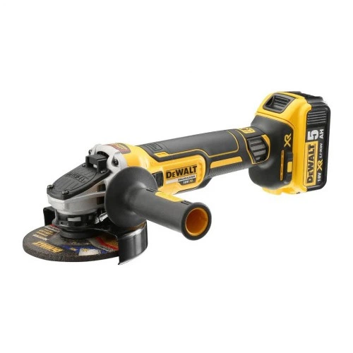 Шлифовальная машина DeWALT DCG405 18В XR Li-lon, 125 мм, 3x5Ah, кейс TSTAK (DCG405P3) DeWALT DCG405P3 992185 - изображение 2