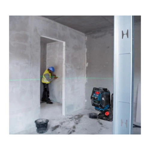 Лазерний нівелір Bosch Professional GCL 2-50 G, до 15 м, з тримачем RM 10, затиском DK 10, мішенню, кейс (0.601.066.M02) BOSCH 0.601.066.M02 989180 - зображення 3