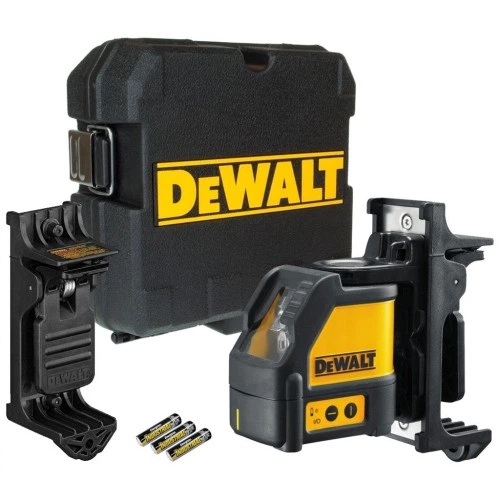 Лазерний нівелір DeWALT лінійний, 3 батареї тип АА, червоний промінь, 0.75 кг, кейс (DW088K) DeWALT DW088K 994290 - зображення 2