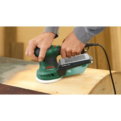 Шліфувальна машина Bosch PEX 300 AE 200W, 125мм 4000-24000об/хв, 1.5кг (0.603.3A3.000) BOSCH 0.603.3A3.000 992819 - зображення 5