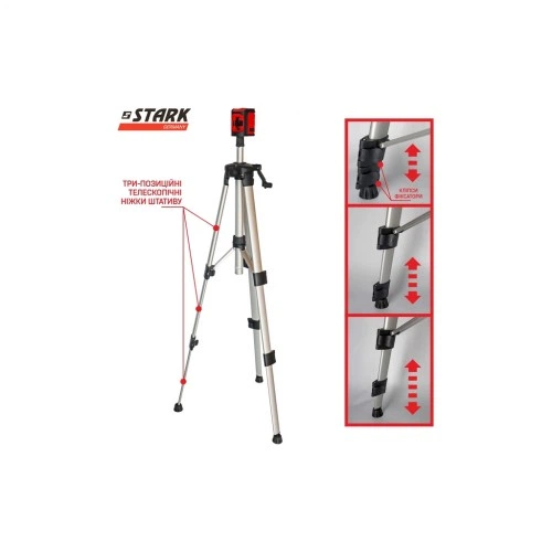 Лазерний нівелір Stark LL-202G SET (290150026) Stark 290150026 989332 - зображення 6