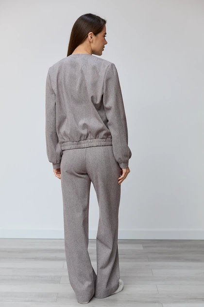 Костюм жіночий Estilo повсякдений-casual кашемір Сamila шоколадний 02-099 50р - изображение 2