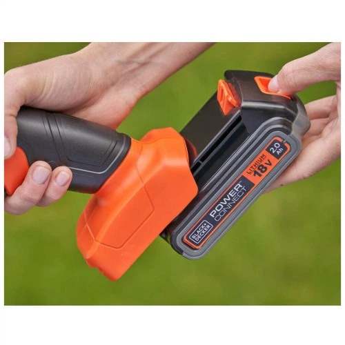Кусторез Black&Decker 18 В, 2Ah, насадки- 20 см/8 мм, 10 см/18 мм, (BCSS18D1) BLACK&DECKER BCSS18D1 976920 - Фото 11 Кусторез Black&Decker 18 В, 2Ah, насадки- 20 см/8 мм, 10 см/18 мм, (BCSS18D1) BLACK&DECKER BCSS18D1 976920 - изображение 11