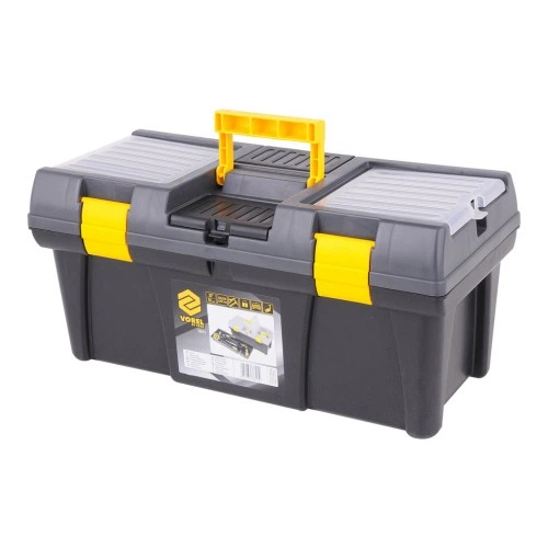 Ящик для инструментов Vorel 525 x 256 x 246 мм (78813) Vorel 78813 982600 - Фото 1 Ящик для инструментов Vorel 525 x 256 x 246 мм (78813) Vorel 78813 982600 - изображение 1