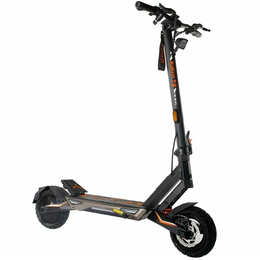 Электросамокат KUGOO KIRIN T3 (800 Вт; 15,6 А*ч; 48 В), колеса 10", черный - изображение 12
