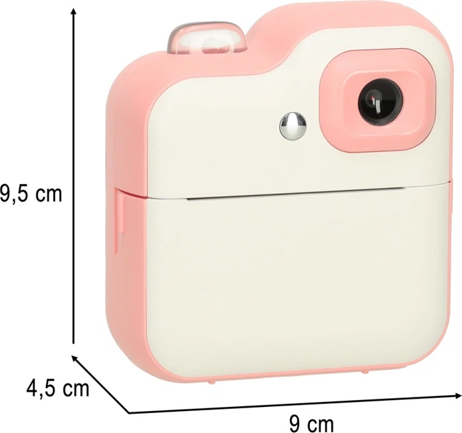 Дитяча камера миттєвого друку KIK з термопапером та картою на 32 ГБ Рожева KX3570_1 (5903039753457) - зображення 14