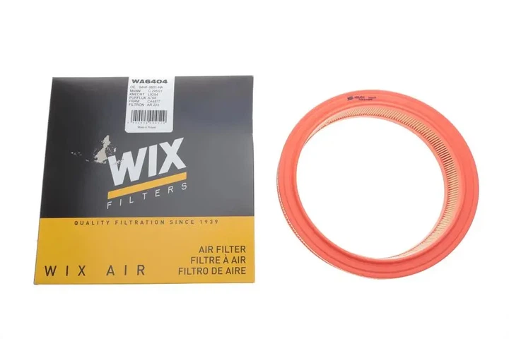 Фільтр повітряний Ford Sierra II 1.6/2.0 87-93 WIX FILTERS WA6404 - зображення 2