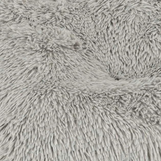 Legowisko dla psa i kota Kik pluszowe 115 x 80 cm Szare KX3720 (5903039751613) - obraz 4