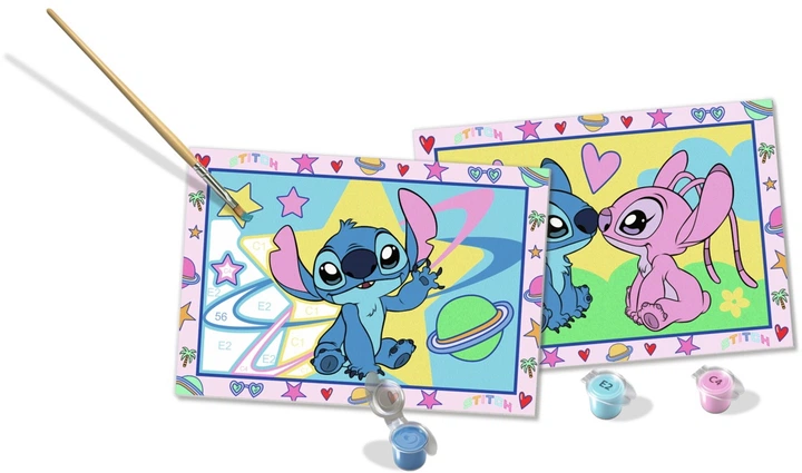 Картина за номерами Ravensburger CreArt Stitch & Angel 12023239 (4005555232391) - зображення 3