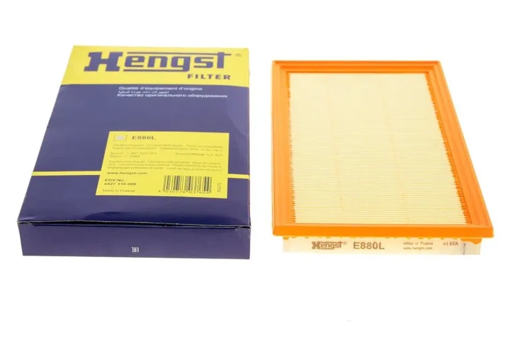Фільтр повітряний Subaru Forester/Impreza 95-05 HENGST FILTER E880L - изображение 4