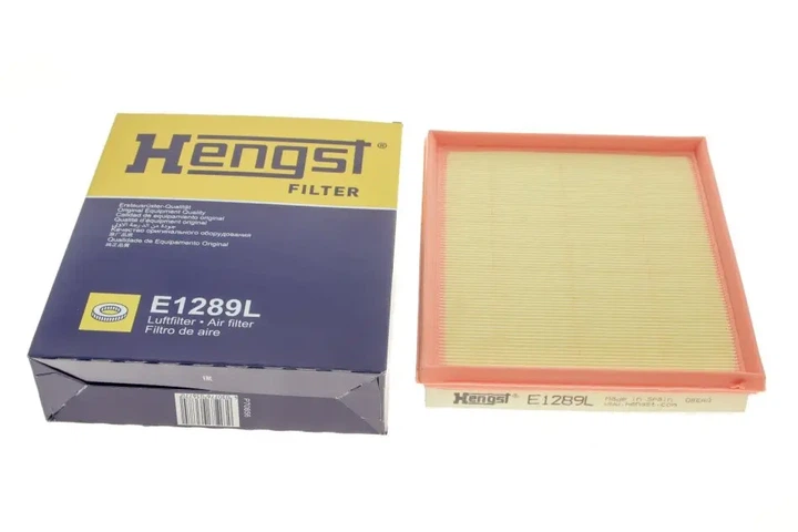 Фільтр повітряний Citroen Berlingo/C3/C4/Jumpy/Peugeot Partner/3008/5008 1.6HDi 14-/Opel Combo E 18- HENGST FILTER E1289L - изображение 4