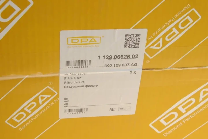 Корпус фільтра повітряного VW Golf 2.0TFSI/TDI/GTI 04-13/Passat 1.8/2.0TSI 07-15 DPA 11290662602 - изображение 2
